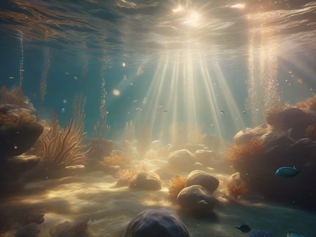 Ocean Dream - fantasy underwater AI art from NovaMotion text to video AI Pakistan