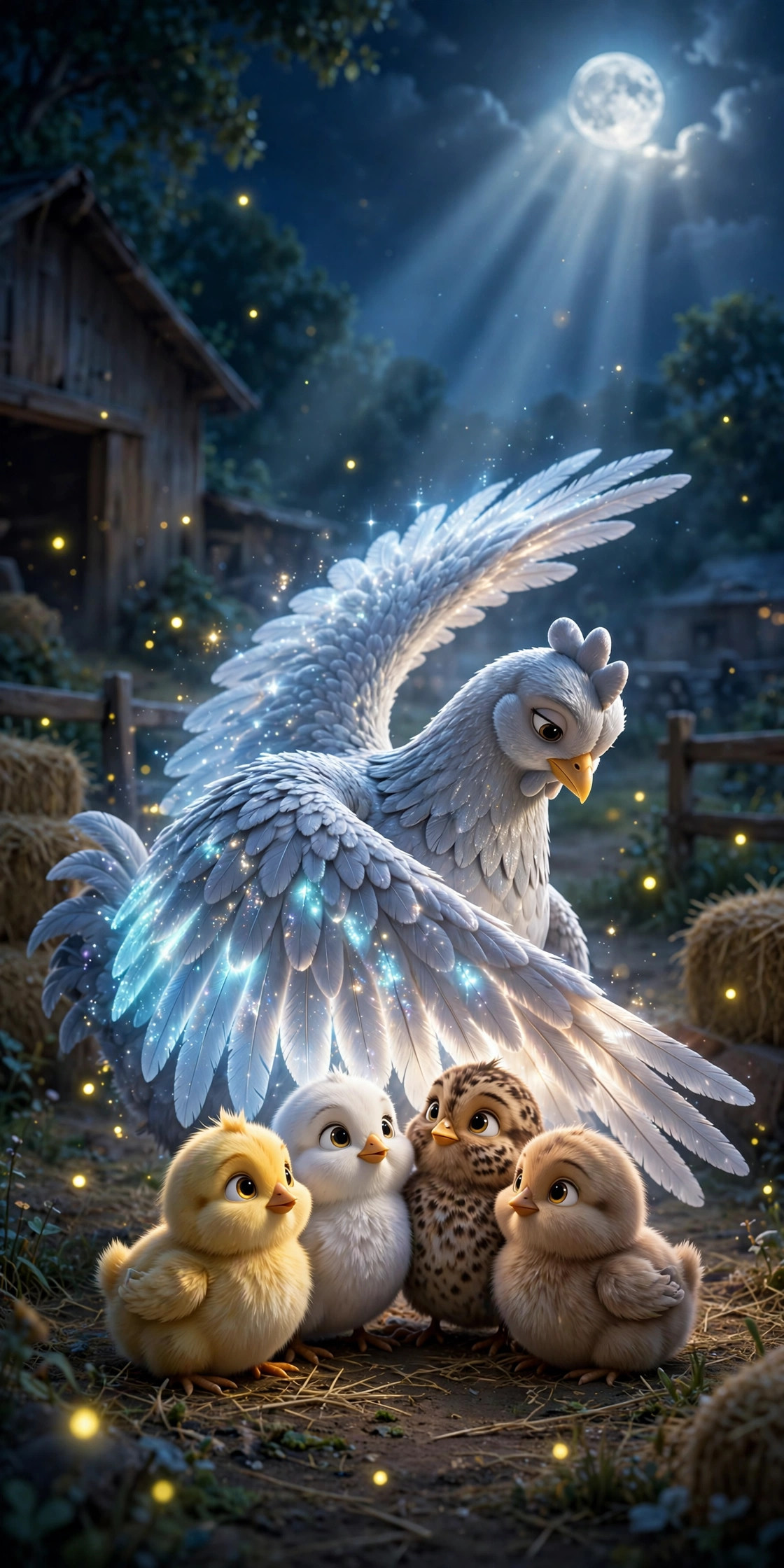 🐔 Chandni's Moonlight Coop — master prompt