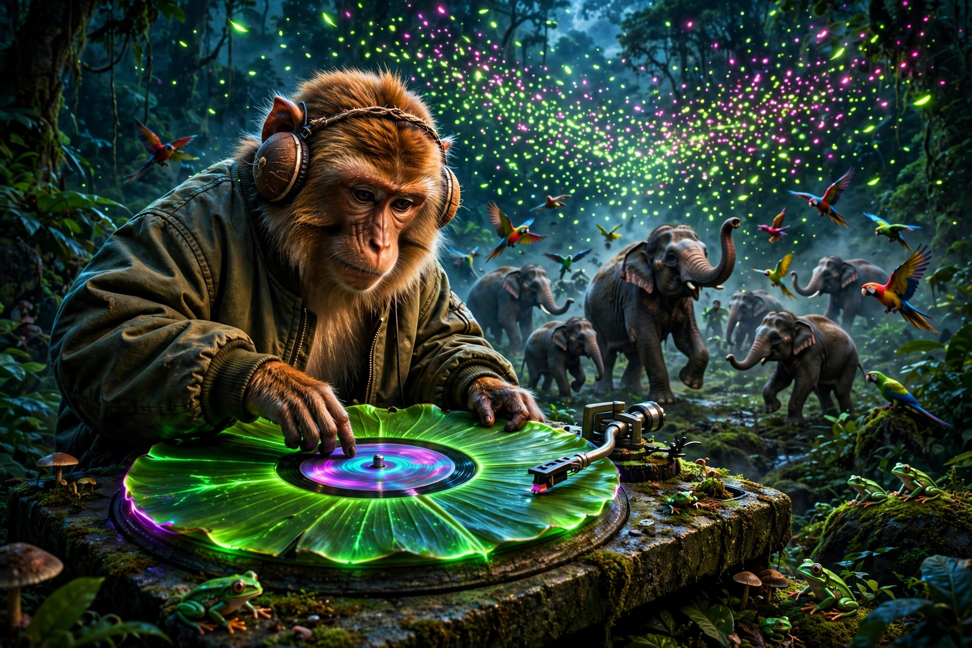 🐵 Jungle DJ — master prompt